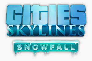 Snowfall Logo - Cities Skylines Logo Png