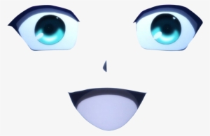 Anime Eyes And Mouth Png