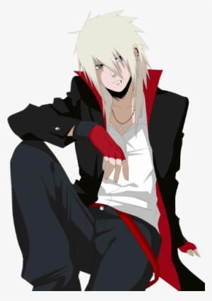 Naruto Oc, Male, White Hair, Blue Eyes More Anime - Naruto Oc Male White Hair