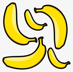 Drawn Banana Clipart - Banana Line Art Transparent PNG - 640x480 - Free ...