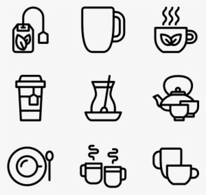 Tea - Hand Drawn Icons Png