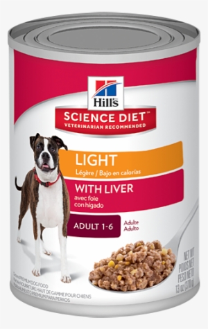 Sd Adult Light With Liver Dog Food Canned - Hill's Science Diet Adult Light