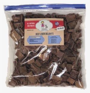 Gracie's Beef Liver Delights Freeze Dried Dog Treats - Chocolate