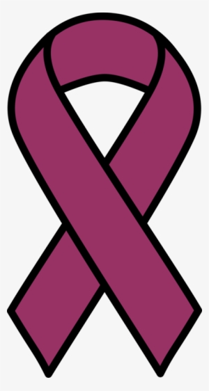 Awareness Ribbon Breast Cancer Liver Cancer Ovarian - Ovarian Cancer Ribbon