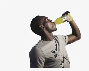 Karimdavid - Com - Usain Bolt Drinking Water