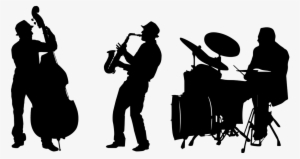 Band Silhouette Png Download - Jazz Band Silhouette Png