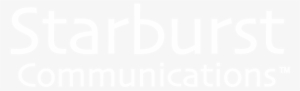 Starburst Logo White - Darkness