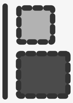 This Free Clipart Png Design Of Align Squares Left