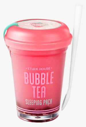 [etude House] Bubble Tea Sleeping Pack Strawberry - Etude House Bubble Tea Sleeping Pack Strawberry