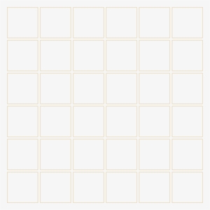 Bottega™, 2x2" Squares, Stocked Shape & Pattern - Dlaždice Bílé