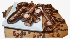 Chocolate Hazelnut Eclairs - Chocolate