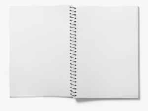 Free Photo Open Empty Pages Notebook Spiral Notebook - Notebook