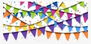Flag Confetti Stock Photography - Festive Banner Png