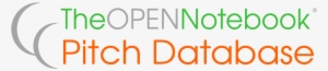 This Pitch Letter Is Part Of The Open Notebook's Pitch - Logo