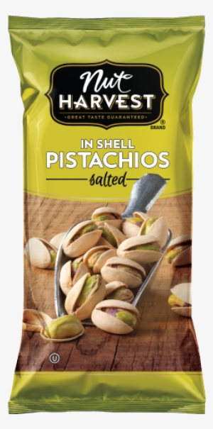 Nut Harvest® Salted In Shell Pistachios - Nut Harvest Pistachios In Shell, Salted - 1.75 Oz Packet