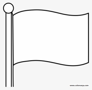 Splendid Ideas Blank Flags To Color World Com Flag - Black And White Flag Clip Art