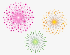 Fireworks - Pink Fireworks No Background