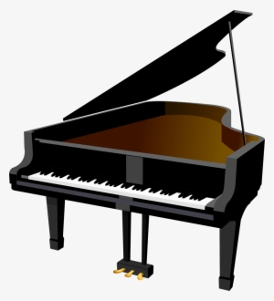Cartoon Piano Decorative Element - Icon Piano
