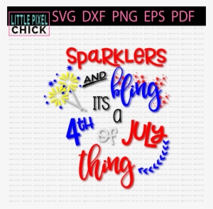 sparklers and bling - graphic design