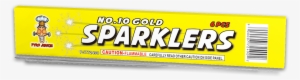 #10 Gold Sparkler - Paper Product