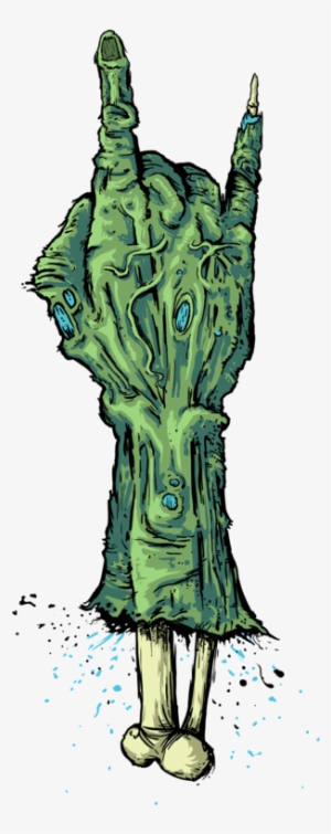 Zombie Hand Png - Illustration