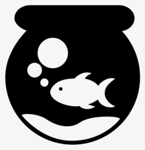 Fish Pet In Spherical Fishbowl Vector - Fish Bowl Vector Png