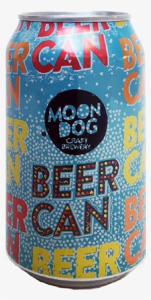 Beer Moon Dog Beer Can - Moon Dog Beer Can