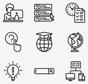 E-learning 100 Icons - Manufacture Icon