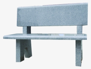 Bench With Flat Top - Memorial Bench