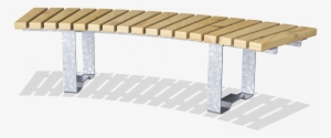 Download - Curved Bench Png