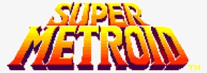 Super Metroid Logo ~ Vector Lines - Super Metroid Logo Png