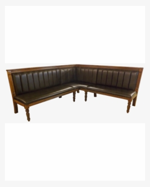 glasgow bench with fluted back - bench