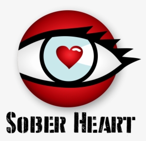 Gj Sober Heart Logo - Emblem
