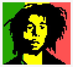 Bob Marley - Bob Marley Pixel Art