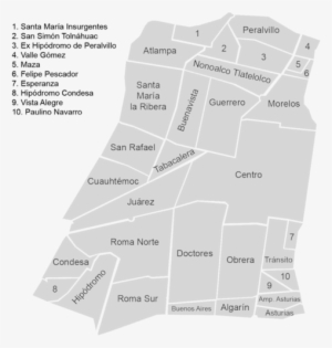 List Of Neighborhoods In Mexico City - Colonia Tabacalera