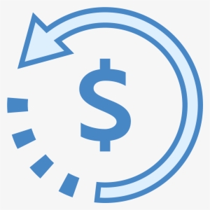 This Is A Picture Of A Dollar Sign Symbol Surrounded - Tax Refund Icon