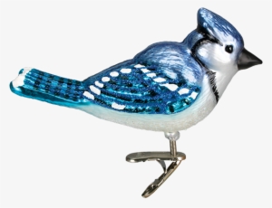 Old World Christmas Bright Blue Jay Ornament