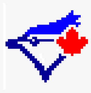 Blue Jays Logo - Pixel Art