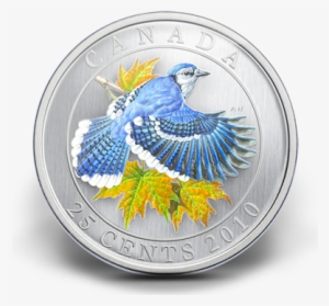 2010 25 Cent Coin - Blue Jay
