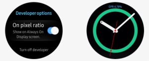 To Make It Visible, Open The Watch's Settings Menu, - Samsung Gear S2 R720 (silver) Smart Watch