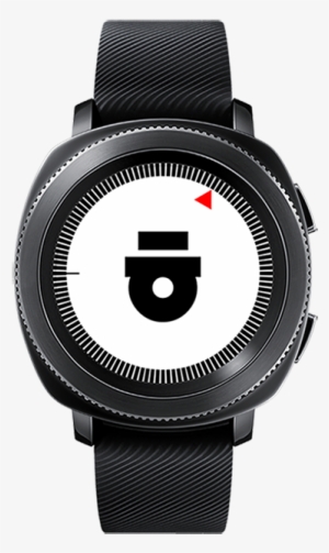 Ssahn X Samsung Gear Watchface Design Client - Samsung Gear Sport Black