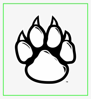 Marvelous Animal Print Cat Paw Clipart Best Image Of - Wolf Paw Print Outline