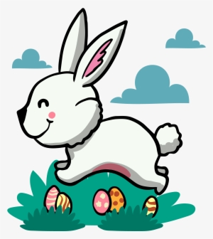 White Rabbit Easter Bunny European Rabbit - Desenho De Coelhinhos Colorido