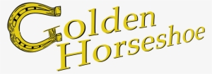 Golden Horseshoe Logo - Good Luck Horseshoe Large Wall Clock