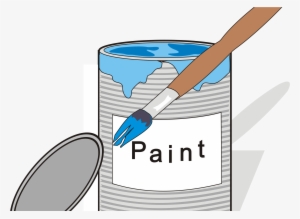 This Free Icons Png Design Of Paint Tin Can And Brush