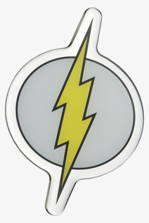 The Flash Logo Lensed Fan Emblem By Fan Emblems - Flash