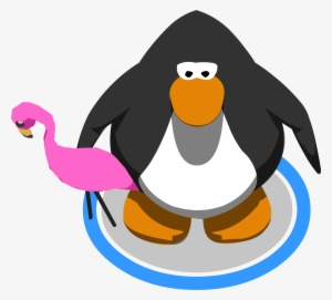 Pink Flamingo In-game - Club Penguin Vuvuzela