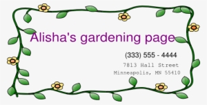 How To Set Use Garden Banner Clipart