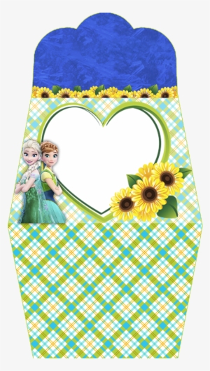 Convite Bolsinha Externo Frozen Fever - Frozen