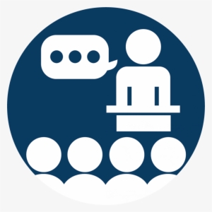 General Awareness Icon That Features A Person Speaking - Public Awareness Campaigns Icon